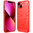 Flexi Slim Carbon Fibre Case for Apple iPhone 13 - Brushed Red