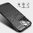 Flexi Slim Carbon Fibre Case for Apple iPhone 13 Pro - Brushed Black
