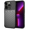 Flexi Thunder Shockproof Case for Apple iPhone 13 Pro Max - Black (Texture)