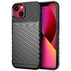 Flexi Thunder Shockproof Case for Apple iPhone 13 - Black (Texture)