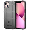 Anti-Shock Grid Texture Shockproof Case for Apple iPhone 13 Mini - Black