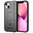Anti-Shock Grid Texture Shockproof Case for Apple iPhone 13 Mini - Black