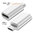 Micro-USB to USB Type-C (Female) OTG Adapter Converter (2-Pack)