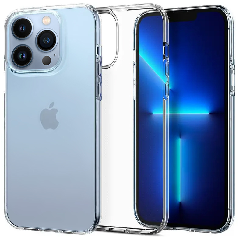Flexi Slim Gel Case for Apple iPhone 13 Pro - Clear (Gloss Grip)
