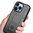 Anti-Shock Grid Texture Shockproof Case for Apple iPhone 13 Pro - Black