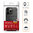 Anti-Shock Grid Texture Shockproof Case for Apple iPhone 13 Pro Max - Black