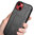 Anti-Shock Grid Texture Tough Case for Apple iPhone 13 - Black