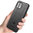 Anti-Shock Grid Texture Tough Case for Motorola Edge 20 Fusion - Black