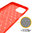 Flexi Slim Carbon Fibre Case for Motorola Edge 20 Fusion - Brushed Red