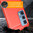 Flexi Slim Carbon Fibre Case for Motorola Edge 20 Pro - Brushed Red