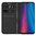 Leather Wallet Case & Card Holder Pouch for Vivo Y52 5G - Black