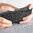 Flexi Slim Litchi Texture Case for Vivo Y52 5G - Black Stitch