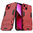 Slim Armour Tough Shockproof Case & Stand for Apple iPhone 13 - Red