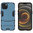 Slim Armour Tough Shockproof Case & Stand for Apple iPhone 13 - Blue