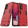 Slim Armour Tough Shockproof Case & Stand for Samsung Galaxy A32 5G - Red