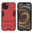 Slim Armour Tough Shockproof Case & Stand for Apple iPhone 13 Mini - Red