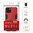 Slim Armour Tough Shockproof Case & Stand for Apple iPhone 13 Mini - Red