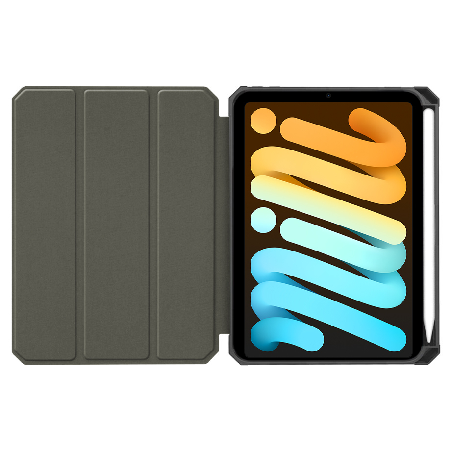Trifold (Sleep/Wake) Smart Case & Stand for Apple iPad Mini 7th Gen (2024) / 6th Gen (2021) - Black