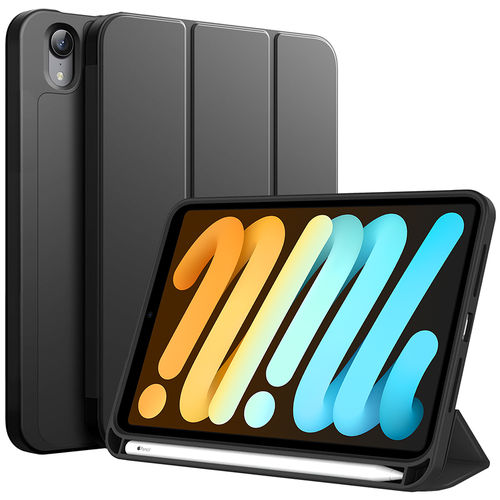 Trifold (Sleep/Wake) Case & Stand for Apple iPad Mini 7th Gen (2024) / 6th Gen (2021) - Black