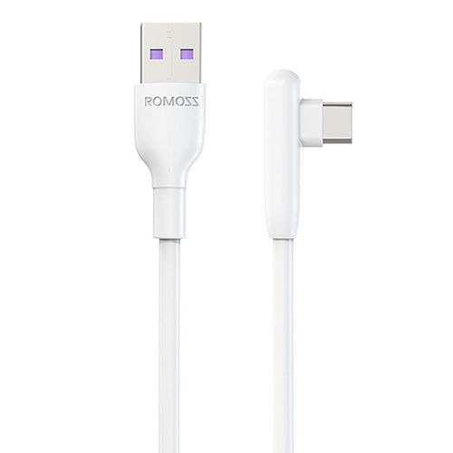 Romoss Elbow (66W) SuperCharge USB Type-C to USB-A Cable (1m) for Phone / Tablet
