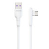 Romoss Elbow (66W) SuperCharge USB Type-C to USB-A Cable (1m) for Phone / Tablet
