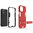 Slim Armour Tough Shockproof Case & Stand for Apple iPhone 13 Pro - Red