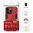 Slim Armour Tough Shockproof Case & Stand for Apple iPhone 13 Pro - Red