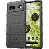 Anti-Shock Grid Texture Tough Shockproof Case for Google Pixel 6 - Black