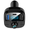 Car FM Radio / Bluetooth 5.0 Audio Transmitter / USB Type-C Charger / QC3.0