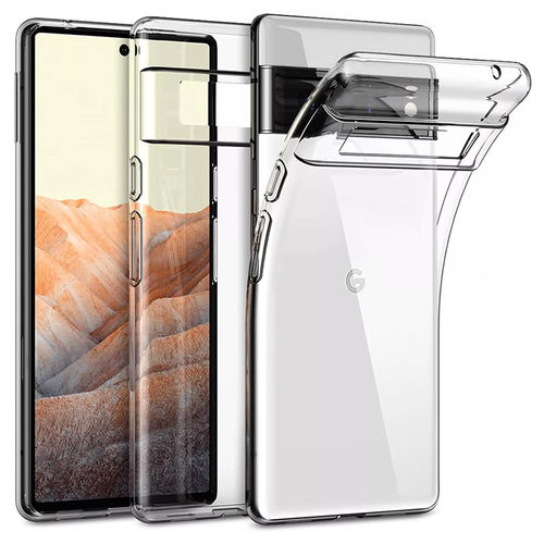 Flexi Slim Gel Case for Google Pixel 6 Pro - Clear (Gloss Grip)