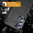Anti-Shock Grid Texture Shockproof Case for Motorola Edge 20 - Black