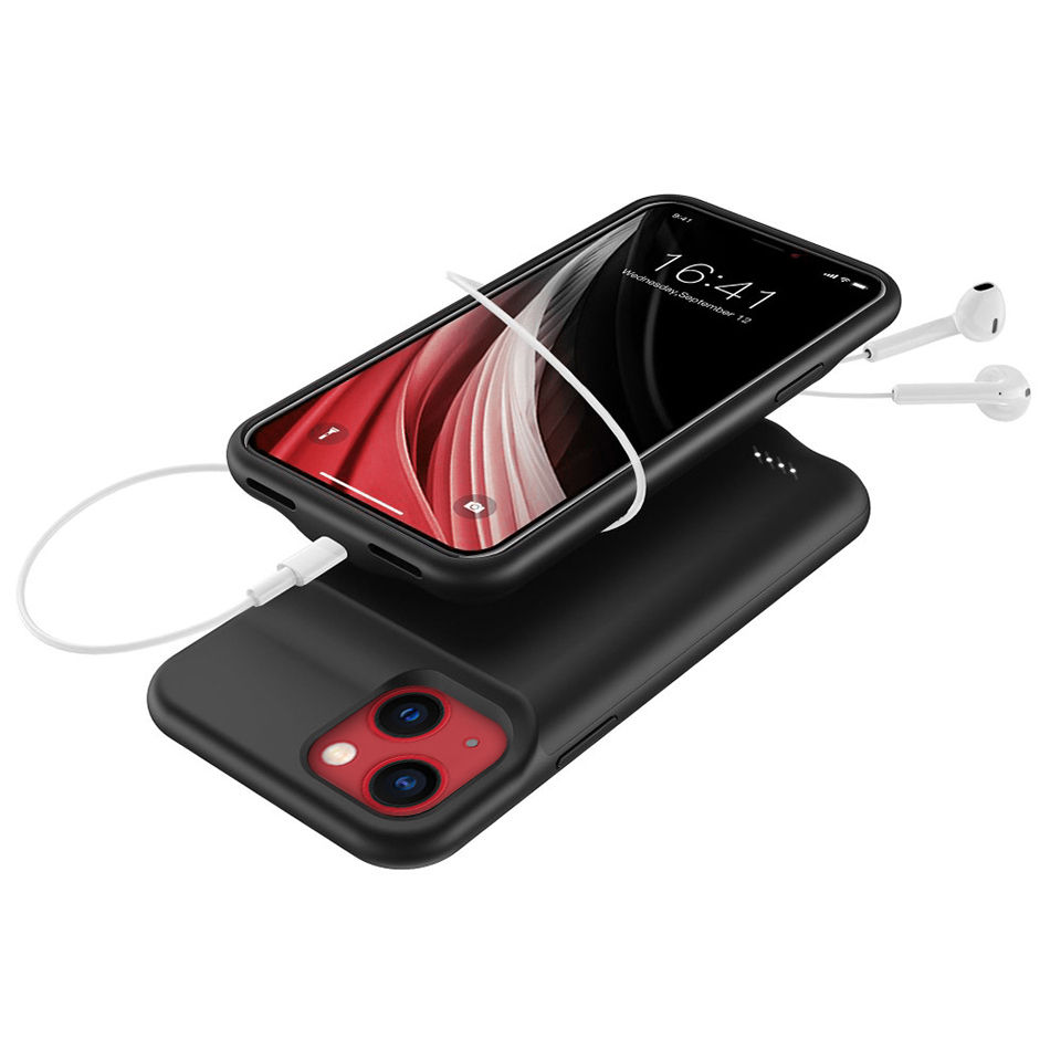 7000mAh Battery Charger Case for iPhone 13