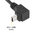 Up/Down (90 Degree) Mini-USB Extension (Male) to (Female) Adapter Cable (28cm)