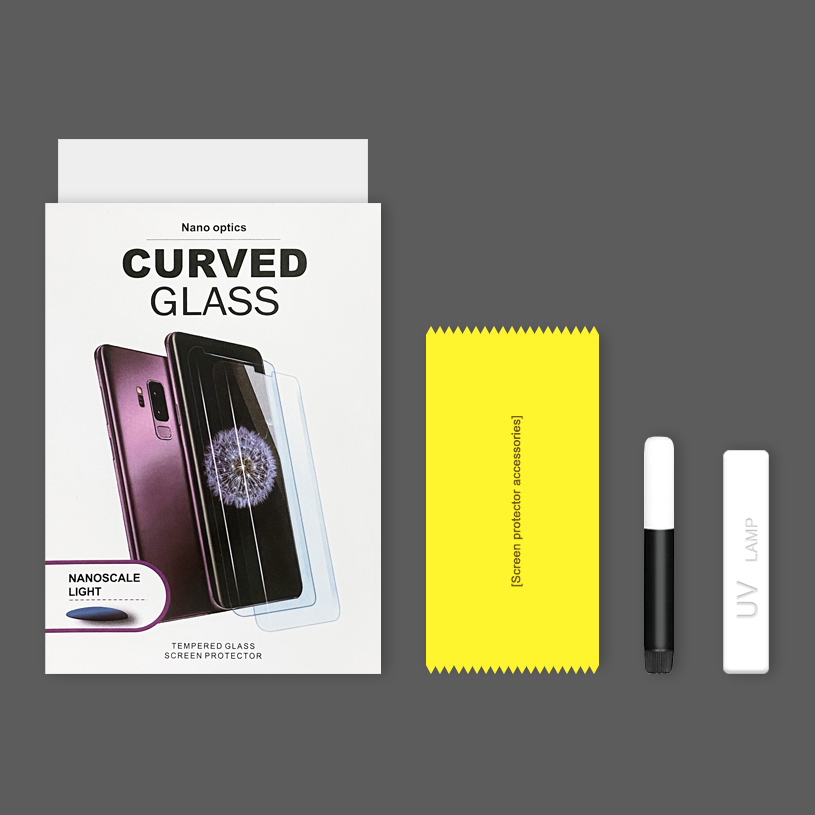 UV Liquid 3D Curved Tempered Glass Screen Protector for Google Pixel 6 Pro