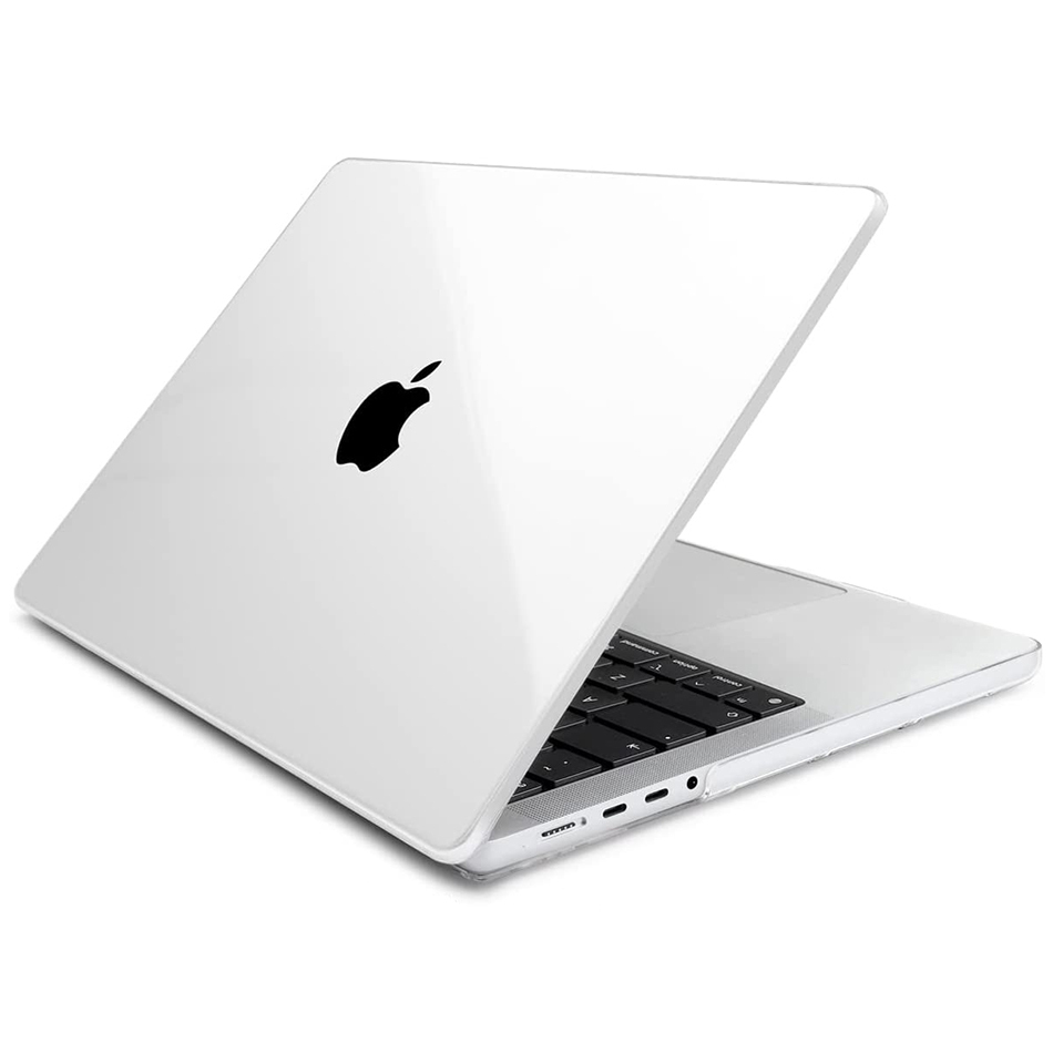 Glossy Hard Case for 14 inch MacBook Pro 2023 2021 Clear
