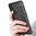 Flexi Slim Litchi Texture Case for Oppo A16s / A54s - Black Stitch