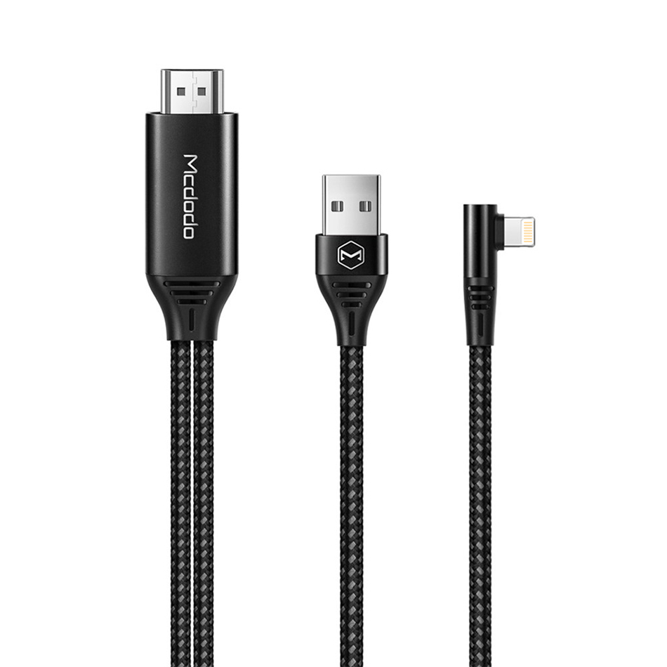 Mcdodo Lightning to HDMI 4K HD Adapter TV Cable for iPhone / iPad