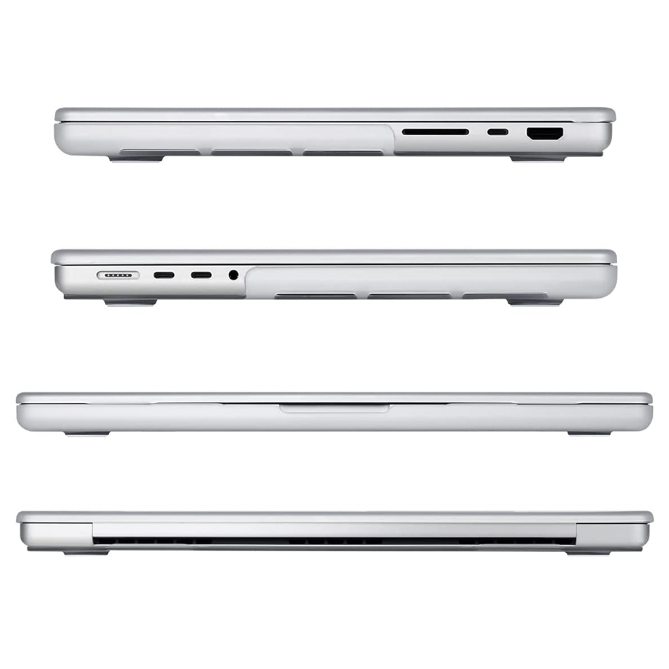 Frosted Hard Shell Case for Apple MacBook Pro (16-inch) 2024 / 2023 / 2021 - White (Matte)