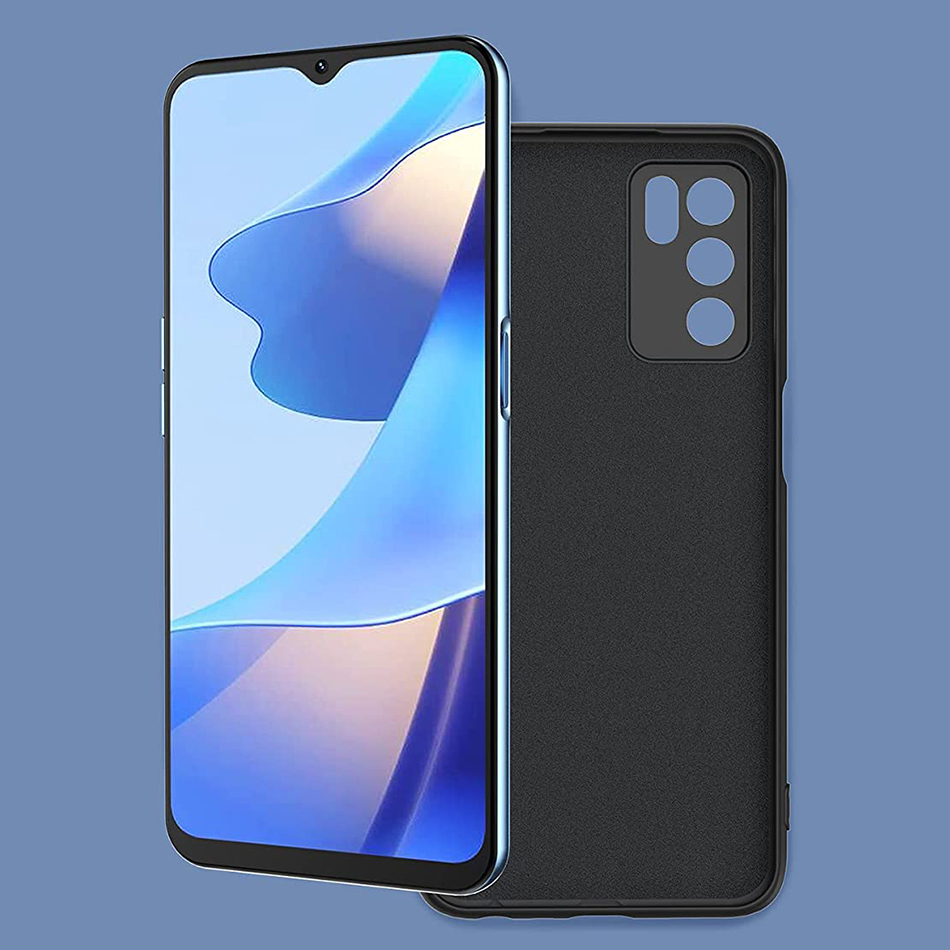 Flexi Stealth Silicone Case for Oppo A16s / A54s (Black)