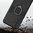 Slim Armour Shockproof Case / Finger Ring Holder for Samsung Galaxy S21 FE - Black