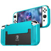 Flexi Slim Carbon Fibre Case for Nintendo Switch OLED - Brushed Blue
