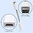 Short Mini-DVI to HDMI (Female) Video Adapter Cable (14cm) - White