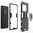 Slim Armour Shockproof Case / Finger Ring Holder for OnePlus 10 Pro - Black