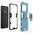 Slim Armour Shockproof Case / Finger Ring Holder for OnePlus 10 Pro - Blue