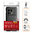 Flexi Slim Carbon Fibre Case for OnePlus 10 Pro - Black (Pattern)