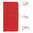 Leather Wallet Case & Card Holder Pouch for Nokia C30 - Red
