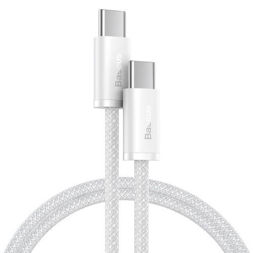 Baseus Dynamic (100W) USB-PD (Type-C) Cable (1m) for Phone / Tablet / Laptop - White