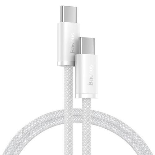 Baseus Dynamic (100W) USB Type-C (PD) Charging Cable (1m) for Phone / Tablet / Laptop - White