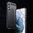 Mofi Flexi Slim Carbon Fibre Case for Samsung Galaxy S22 - Brushed Black