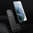Mofi Flexi Slim Carbon Fibre Case for Samsung Galaxy S22+ (Brushed) Black